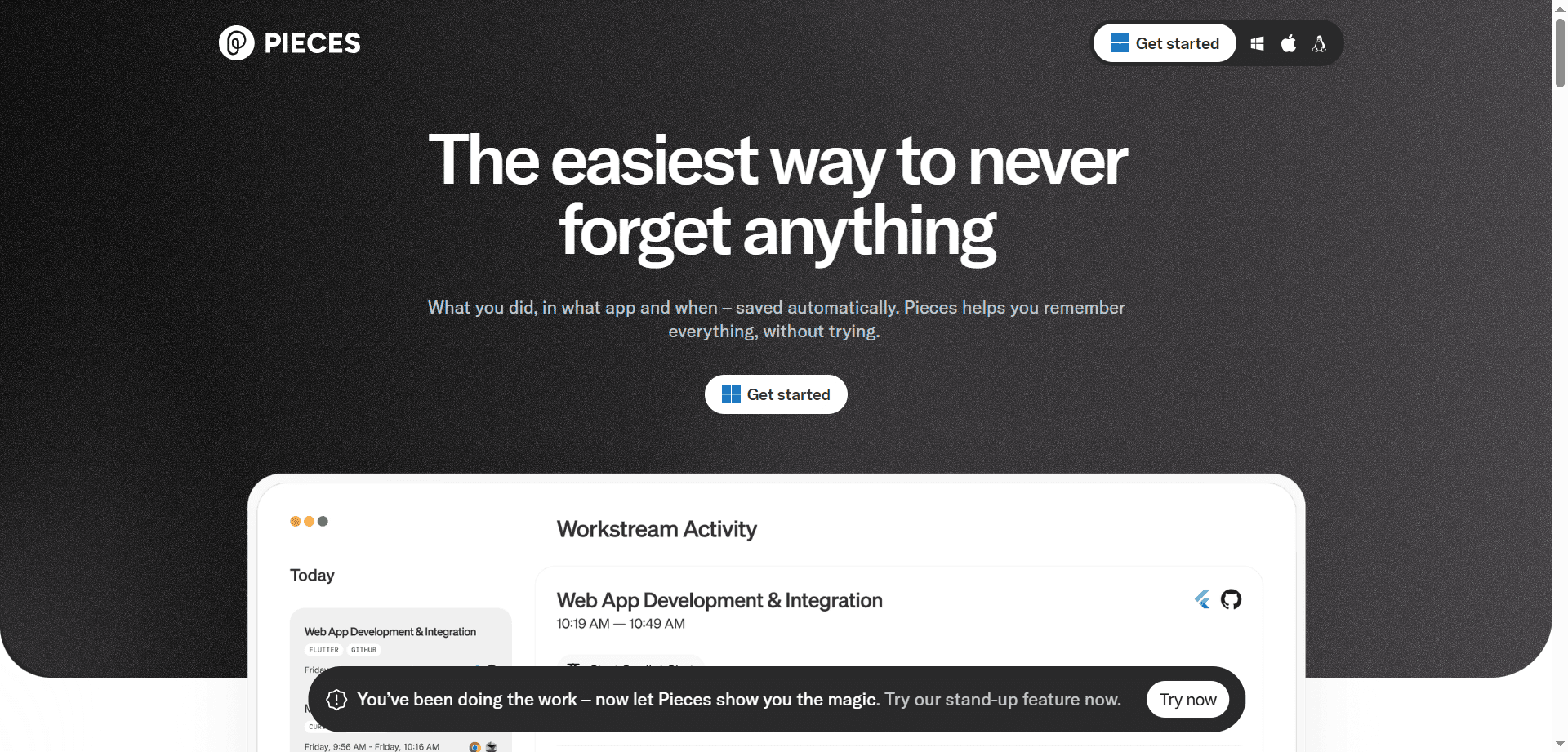 Pieces for Developers Knowledge Management