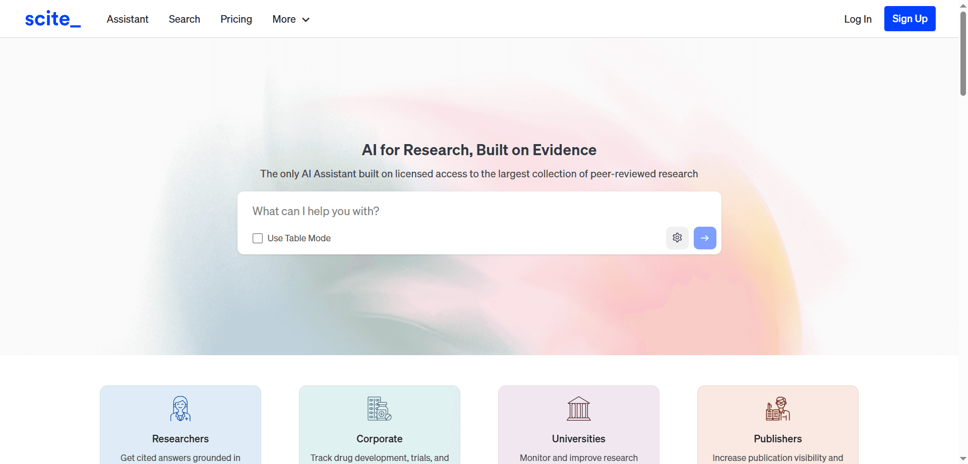Scite Citation Analysis Tool